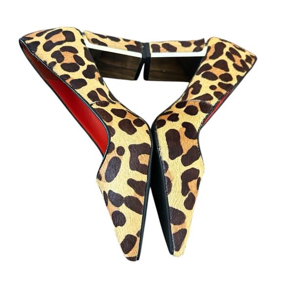 Alfani Step N' Flex Jensonn Block-Heel Pumps Haircalf Leopard Print NEW Size 5 - Picture 5 of 8